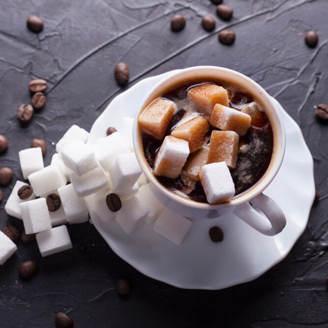 Healthy Eating - Sugar In Your Coffee