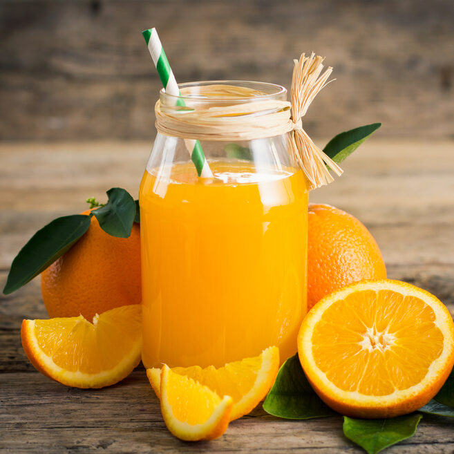 Healthy Eating - Fresh Orange Juice