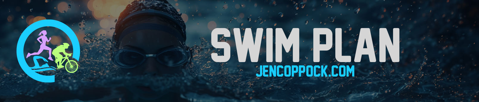 0-18 Week Full Distance 140.6 Triathlon SWIM ONLY (72 Sessions): Paces